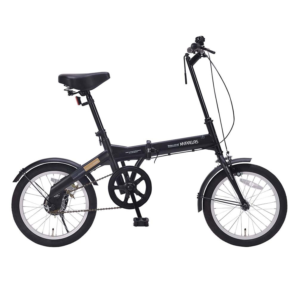 自転車 MYPALLAS 折畳自転車 池商 MYPALLAS 折畳自転車16 M-100