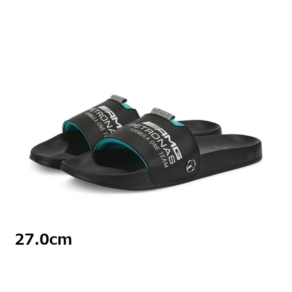 PUMA MAPF1 LEADCAT 2.0 LOGO プーマブラック 靴 ファッション サンダル メッシュ 黒 履きやすい 軽量 軽い｜usamart｜03