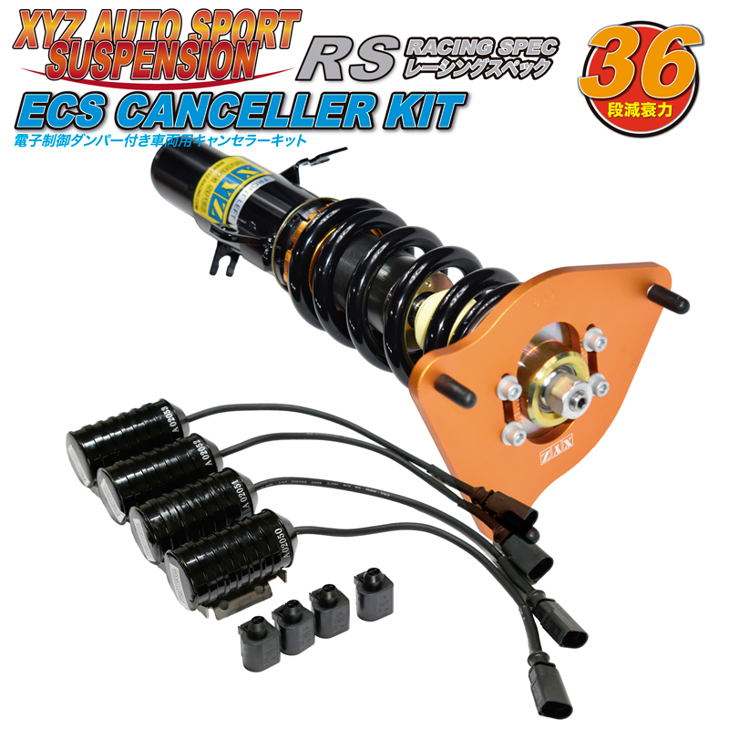 XYZ BMW F10 5シリーズ 用 車高調 ECSキャンセラーセット RS Type RS