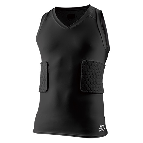 McDavid公式 マクダビッド HEX V-タンク メッシュ 1枚入 規格外 2XL メンズ ユニセックス Vネック 袖なし ノースリーブ M7963 コンプレッションウェアの画像