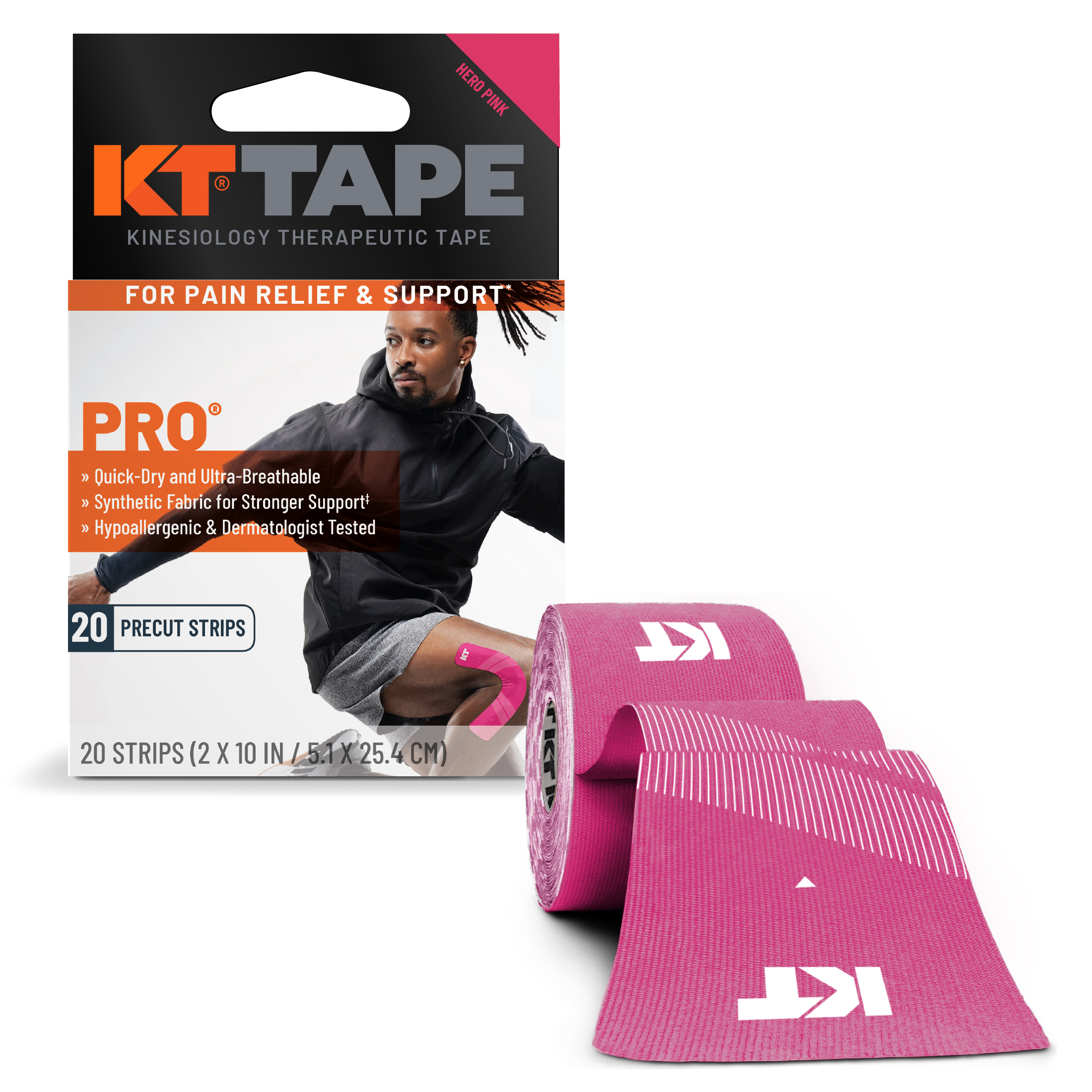 KT TAPE テーピング ケイティテープ KT TAPE公式 PRO20 20枚入 幅5cm
