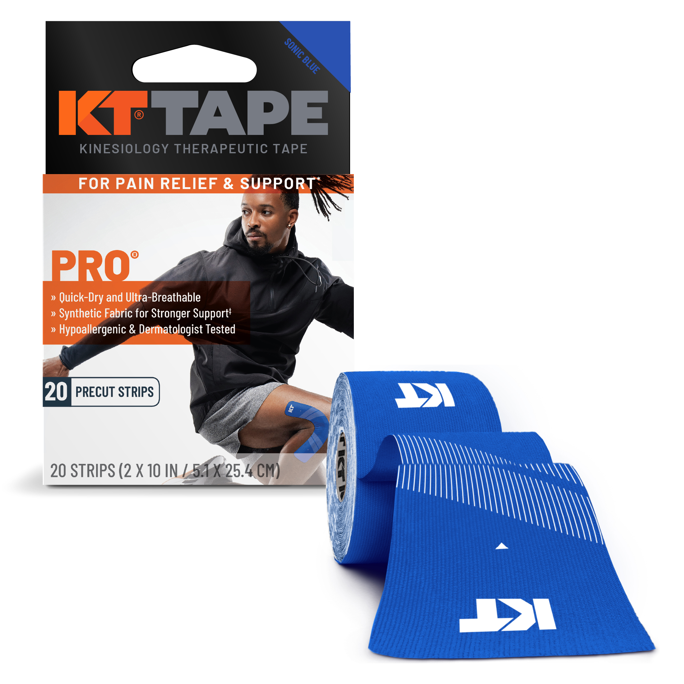 KT TAPE テーピング ケイティテープ KT TAPE公式 PRO20 20枚入 幅5cm