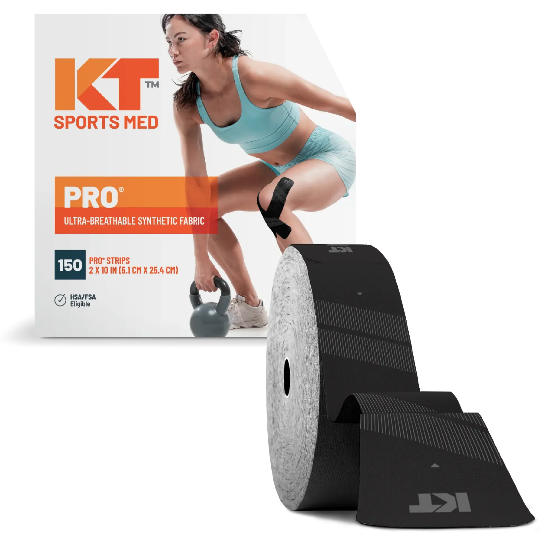 ［新品未使用品］KT TAPE ブラック 25cm プレカット 150枚入 KT TAPE テーピング ケイティテープ KT TAPE公式 PRO150 ジャンボ 150