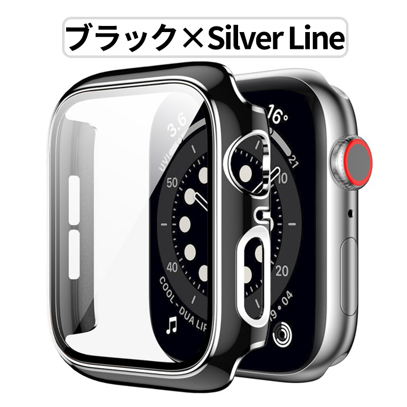 42mm 保護カバー 画面保護 画面保護 appleWatch キラキラカバー