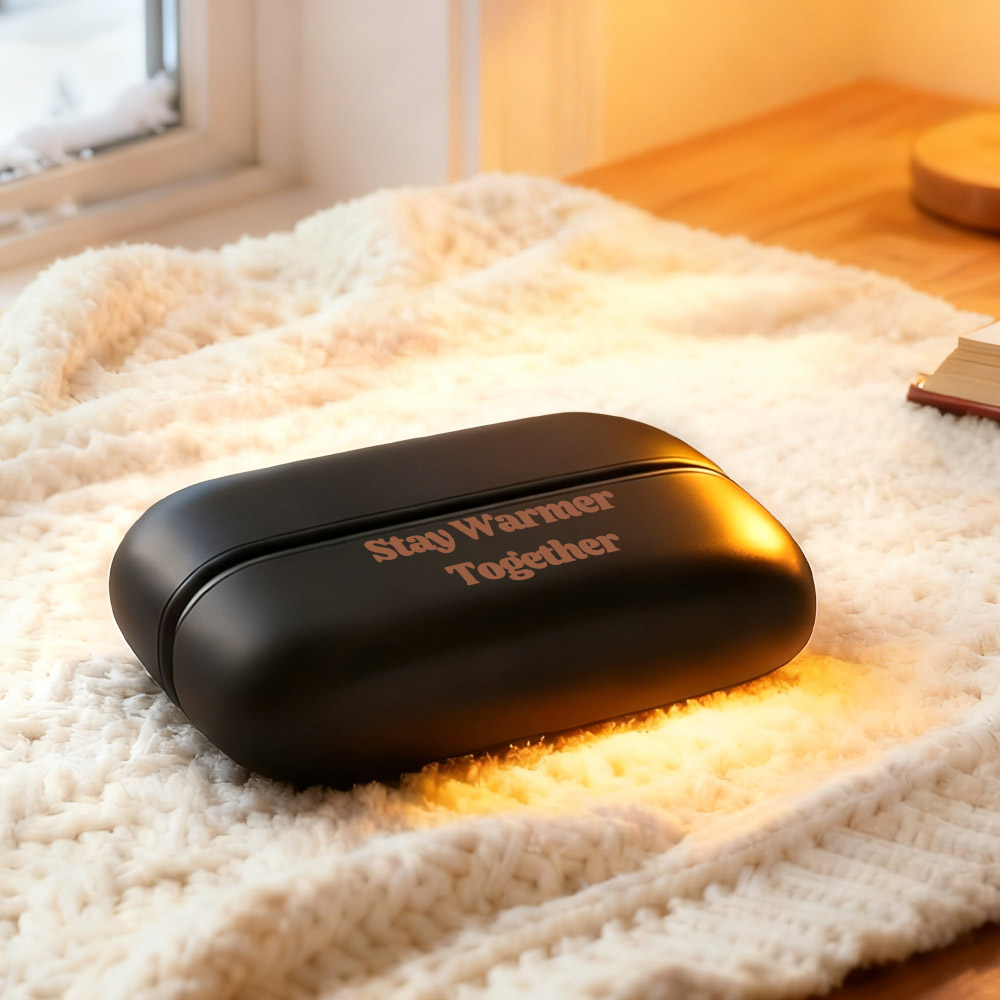 充電式カイロ 分離式 2個セット 速暖 最大60℃ 3段階 大容量 10000mAh