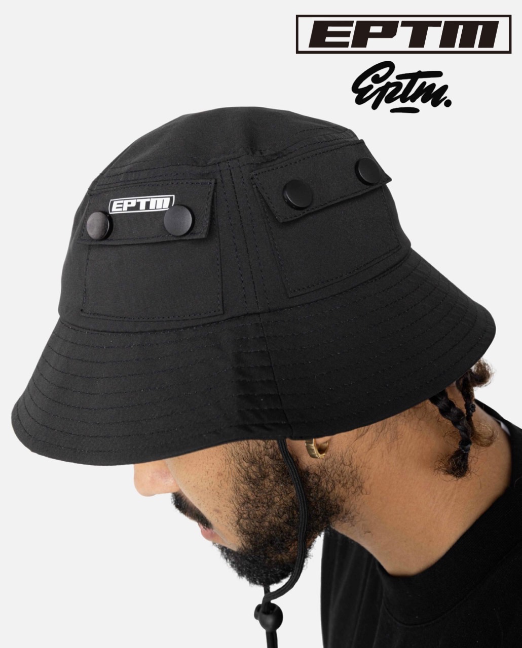 送料無料】EPTM SNAP BUTTON BUCKET HATS バケットハット バケハ