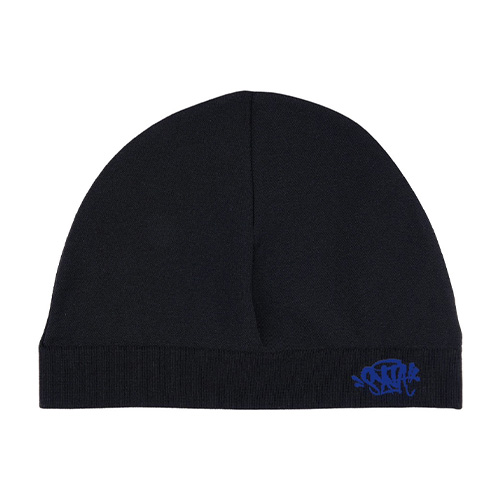 SYNA WORLD OG SKULL CAP 【BLACK x BLUE】 シナワールド スカル