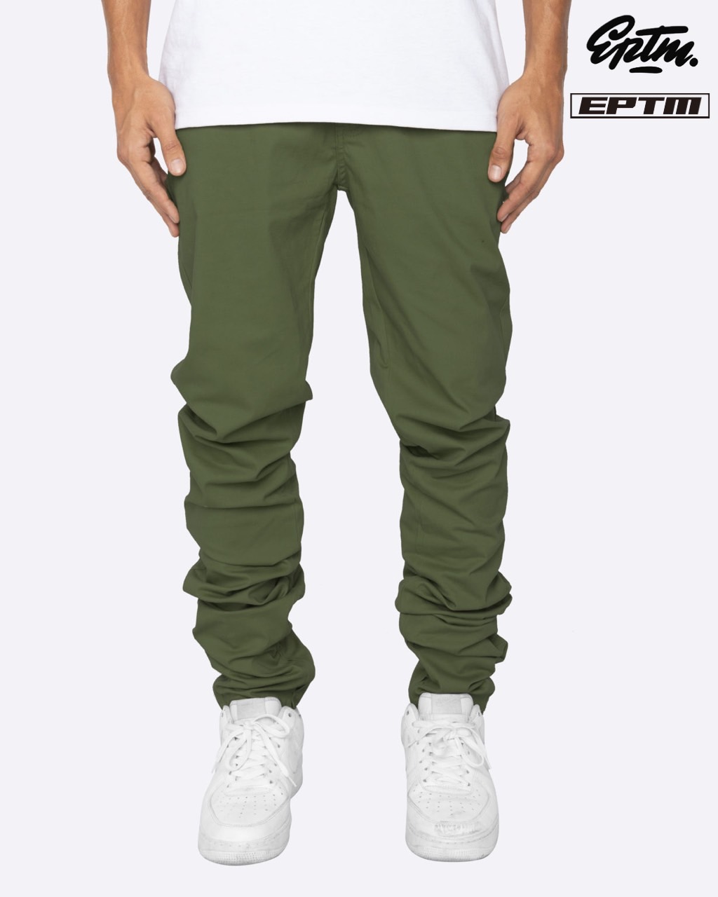 EPTM STACKED CHINOS エピトミ チノ パンツ スキニー ストレッチ 裾ファスナー_1