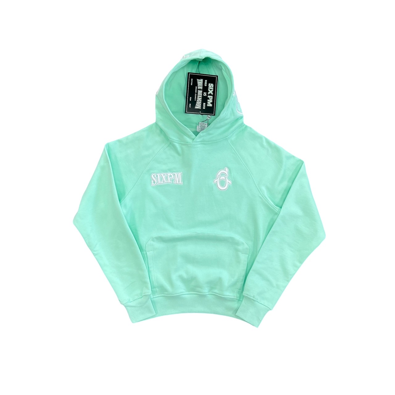 6PM X TRUE RELIGION ICONS HOODIE 【LIGHT MOSS