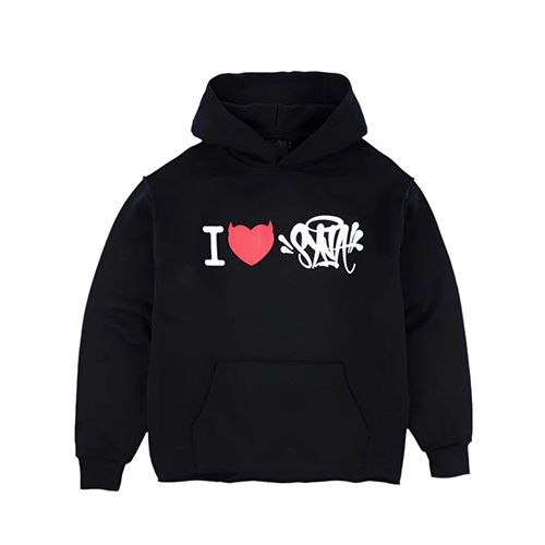 SYNA WORLD I HEART HOODY【BLACK】 プルオーバー フーディー