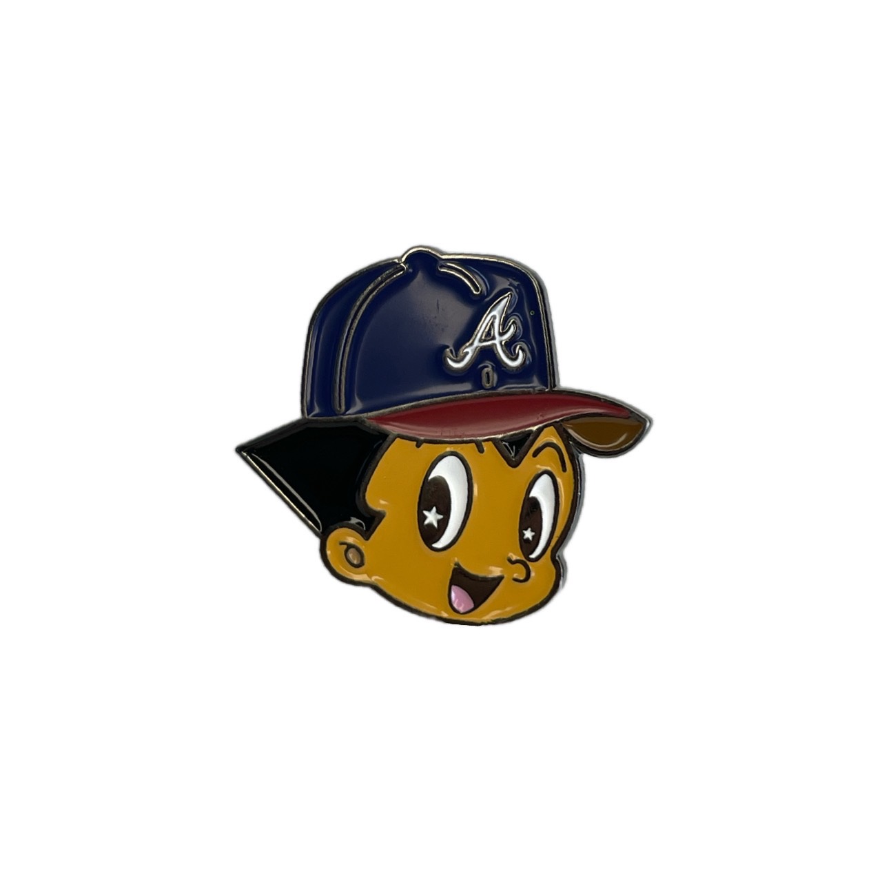 【メール便対応】Exclusive Custom "Cap Star Boy" Pins 【Navy Hat】エクスクルーシブ カスタム "キャップ スターボーイ" ピンズ 【Navy Hat】 |  | 01