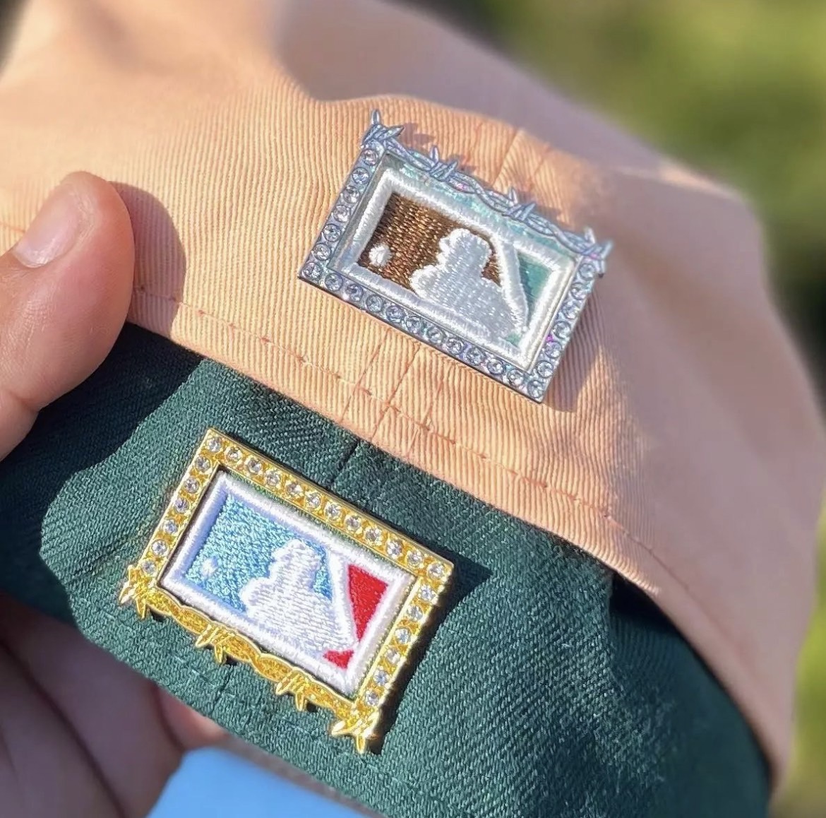 【メール便対応】Exclusive Custom "Picture frame" Hat Pins【Gold】 |  | 01