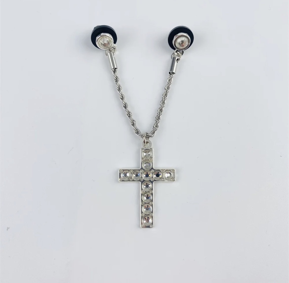 【メール便対応】Exclusive Custom "Cross" Chain Pins エクスクルーシブ カスタム "クロス" ピンズ |  | 01
