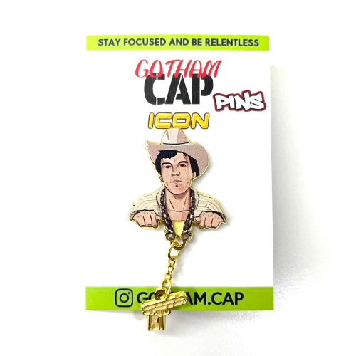 【メール便対応】Exclusive Custom "El Rey Del Corrido" Pins |  | 01