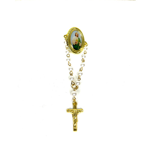 【メール便対応】San Judas St Jude Rosary Chain Pins |  | 01