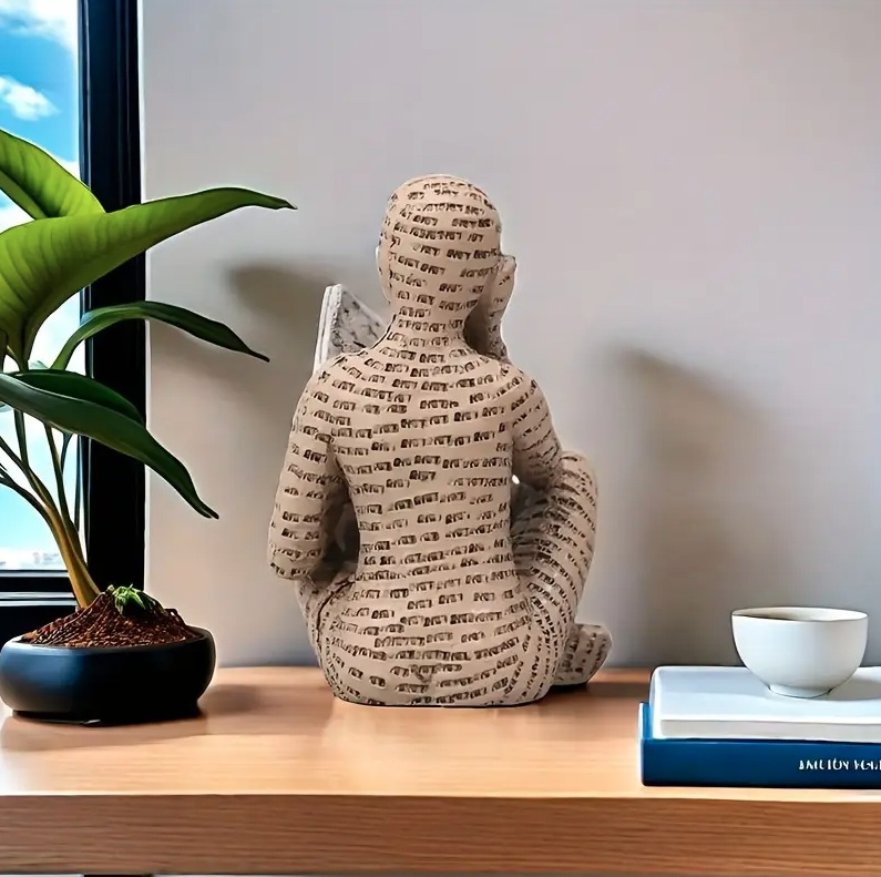 読書する人 本好き アート 置物 インテリア 小物 ガーデニング