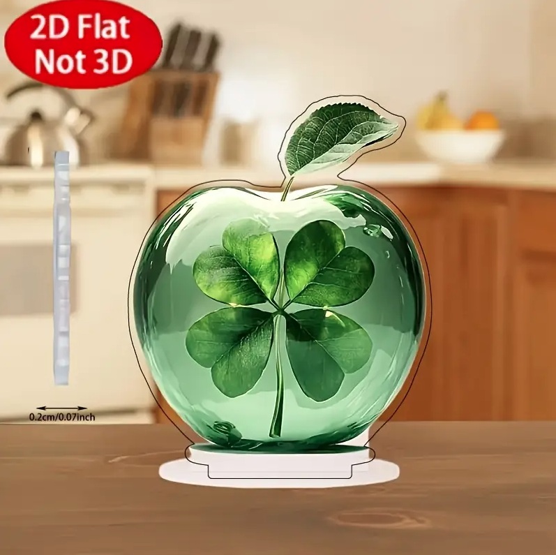 ❣️匿名❣️四つ葉のクローバー 置物 飾り 四つ葉のクローバー 置物 3