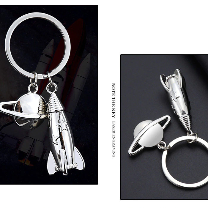 キーホルダー 宇宙 惑星 ロケット ギャラクシー 太陽系 星 キー