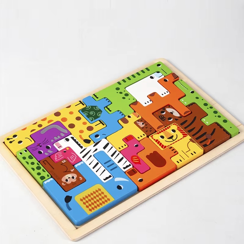 知育玩具 パズル プレゼント 子供 3歳 4歳 5歳 6歳 男の子 女の子 木製