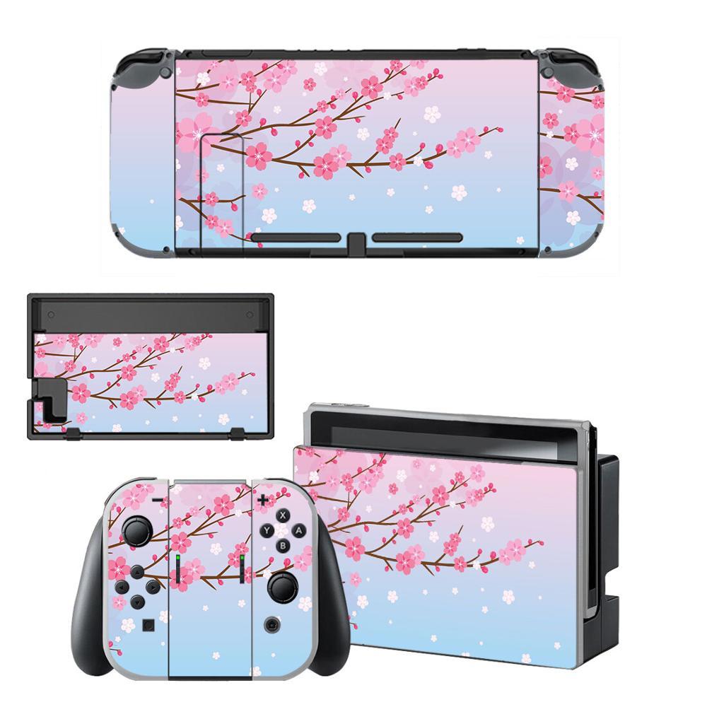 桜 ニンテンドースイッチ 保護ステッカー 2タイプ : BELL-HOUSE