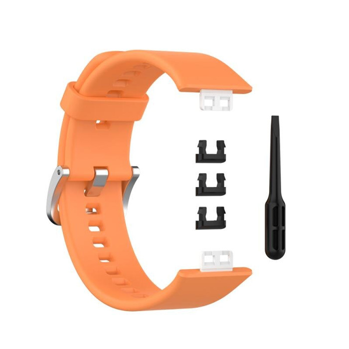 【新品・未開封】HUAWEI Watch fit 限定カラー オレンジ 消費カロリーはチキン約3.3個分!? スマートウォッチ「HUAWEI WATCH FIT