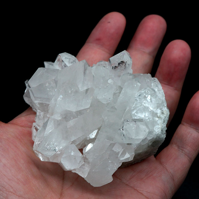 水晶クラスター 原石 AAA ゼッカデソーザ産 天然石 パワーストーン ブラジル産 水晶クラスター