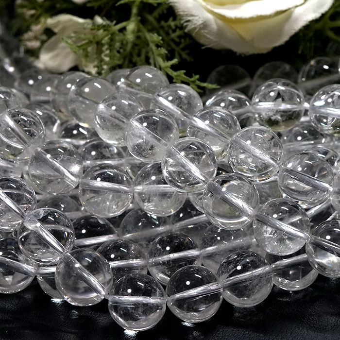 ヒマラヤ水晶 14mm カンチェンジュンガ産 ブレスレット : 遊ストーン