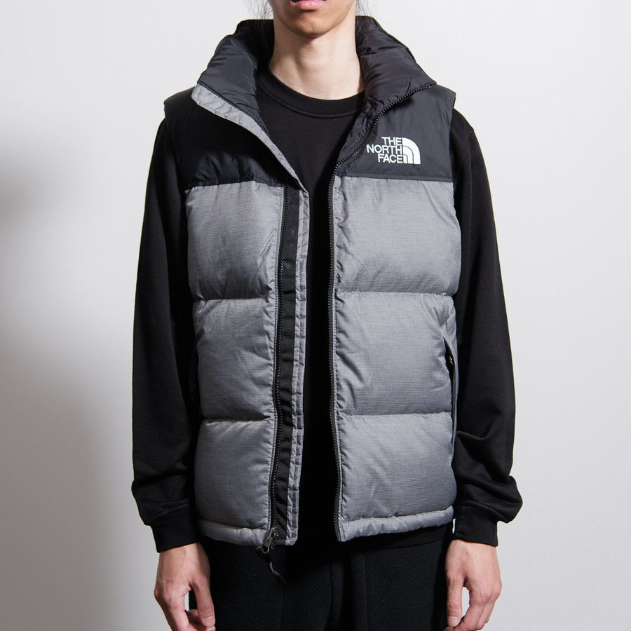 超爆安 【日本未発売】1996 RETRO NUPTSE VEST ヌプシベスト 白×黒 - ダウンベスト - reachahand.org