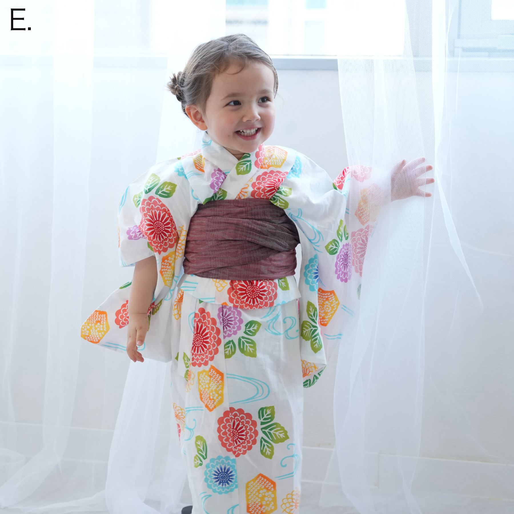 utatane日本製　子供浴衣3点セット utatane 浴衣 キッズ浴衣3点セット 女の子 utatane×注染工房