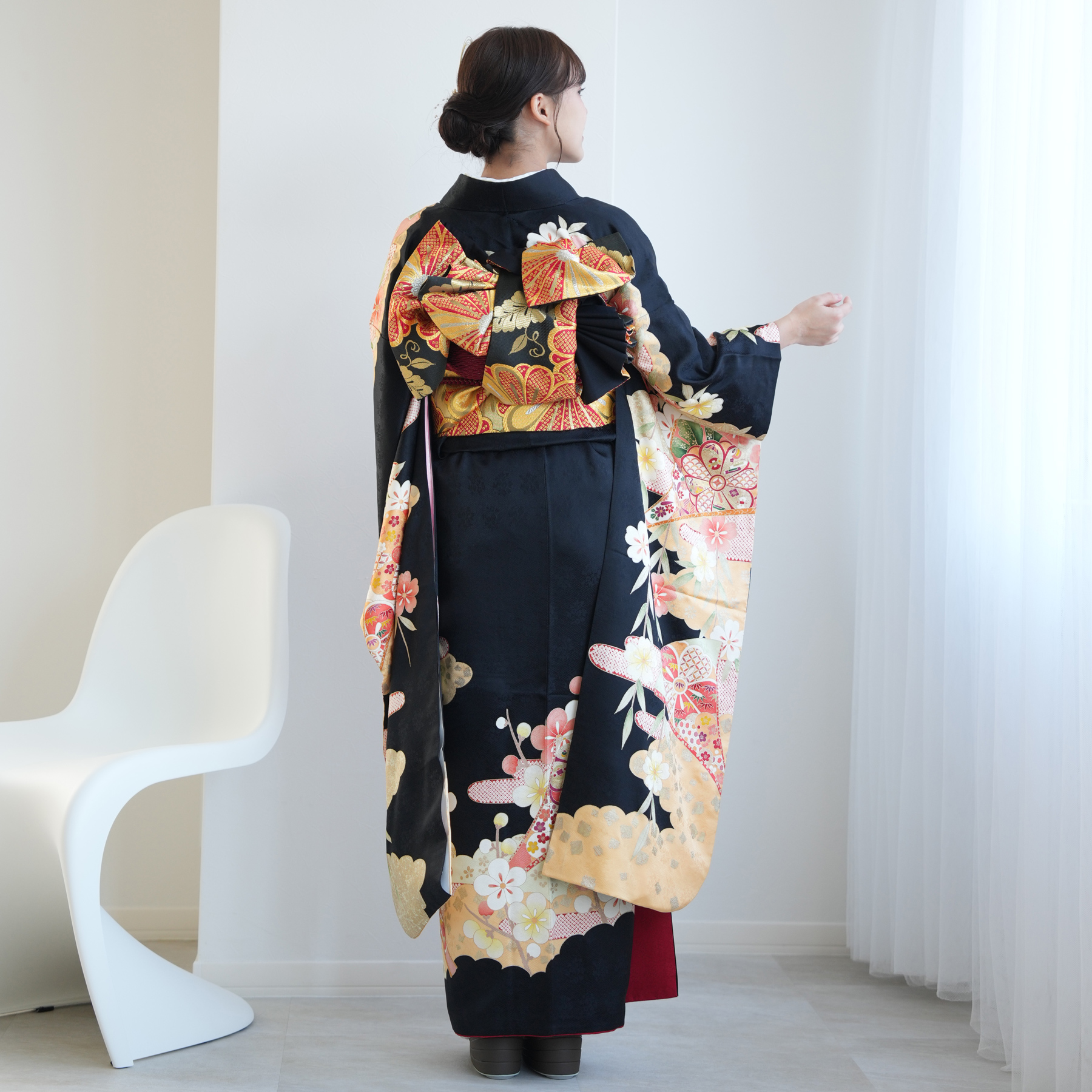 振袖 レンタル 成人式 21点セット レトロ ...の詳細画像5