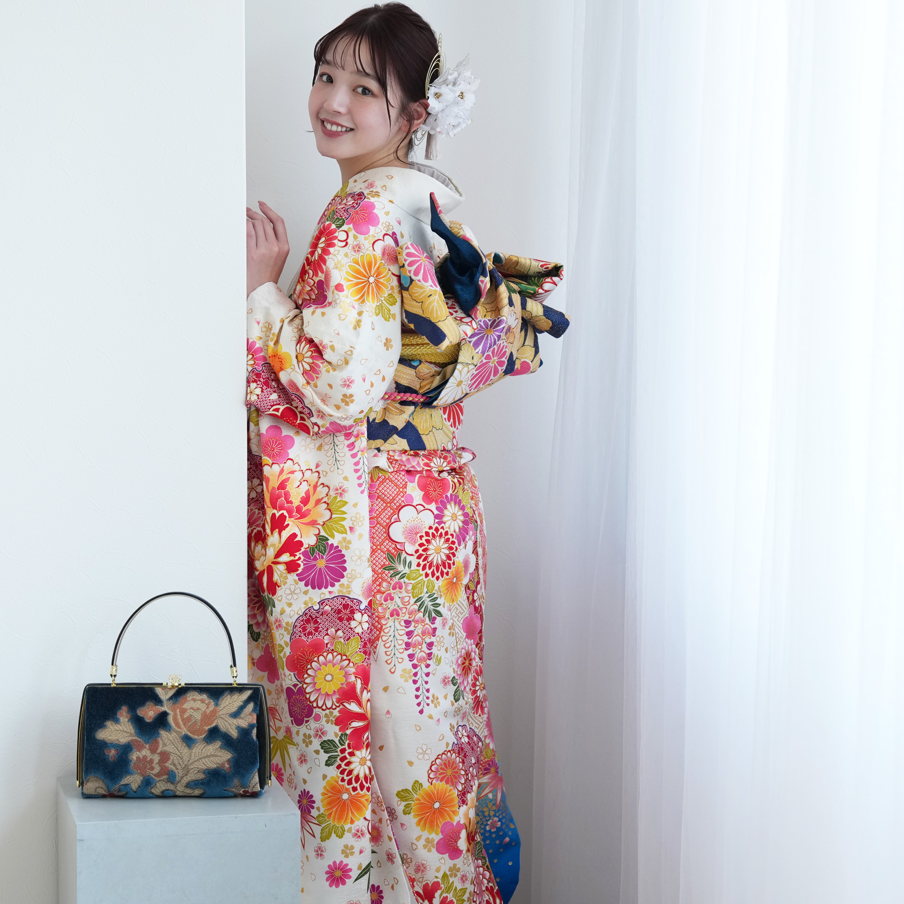 振袖　成人式　結婚式　前撮り　振袖セット 振袖 レンタル 成人式 21点セット レトロ 振袖セット 結婚式 結納 前