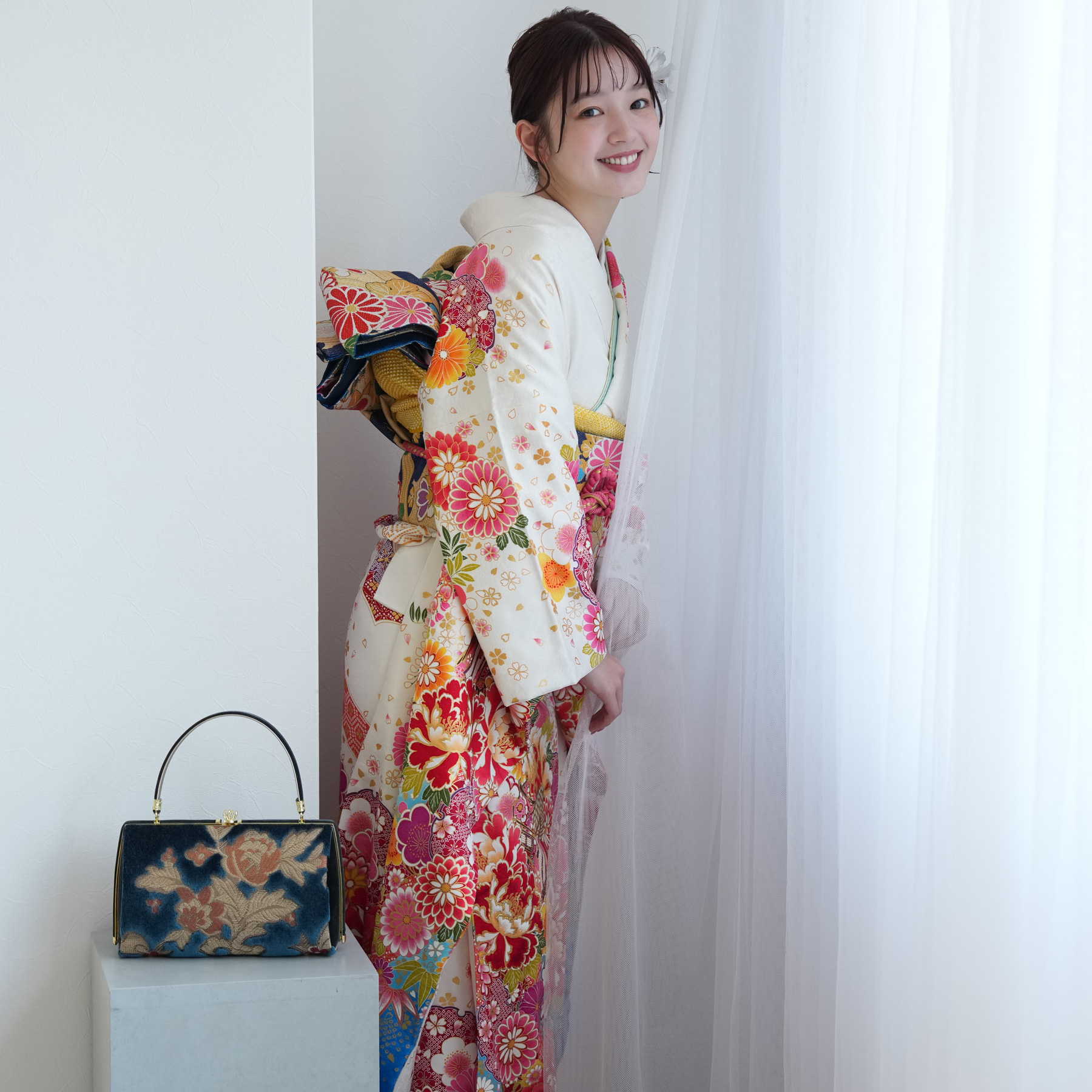 振袖 レンタル 成人式 21点セット レトロ 成人式セット 結婚式 結納 前