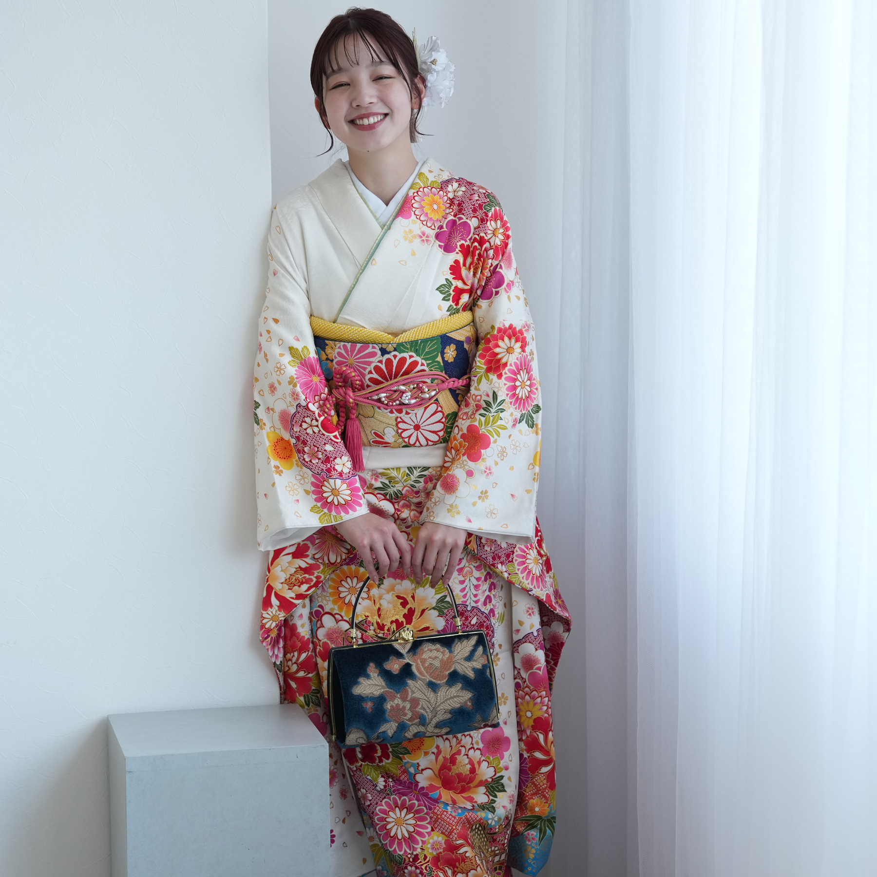 振袖 レンタル 成人式 21点セット レトロ 成人式セット 結婚式 結納 前