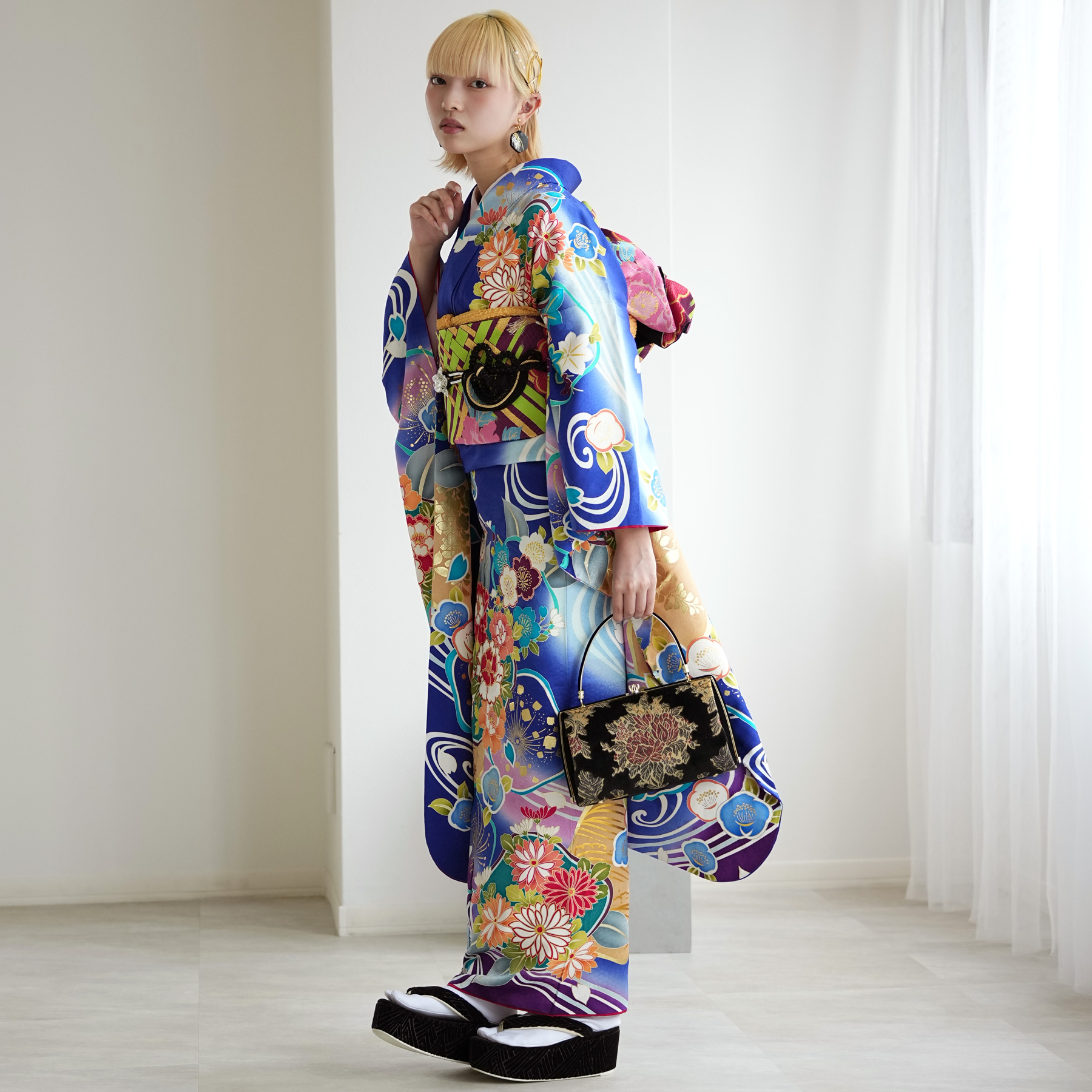 振袖 レンタル 成人式 21点セット レトロ 結婚式 結納 前撮り 成人式