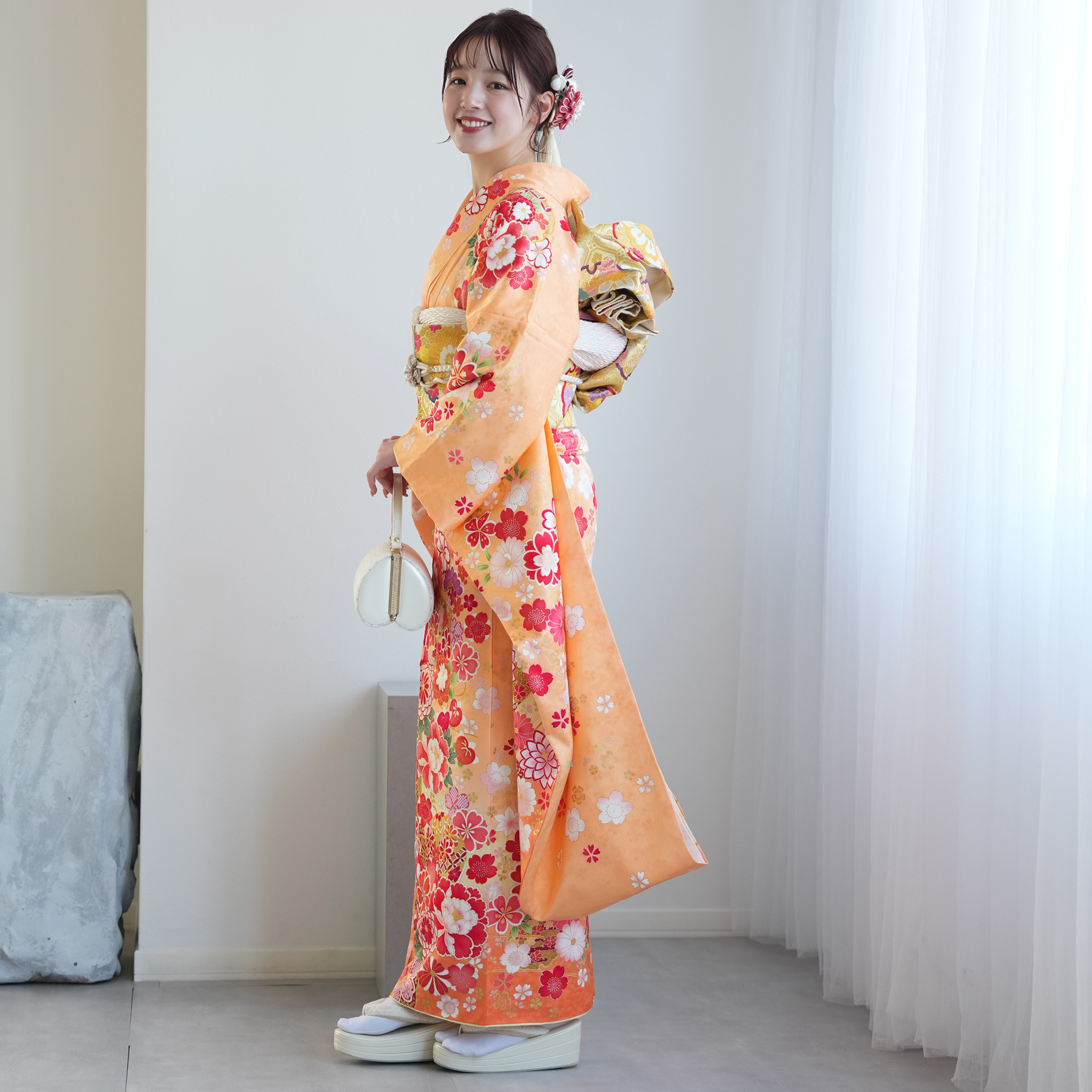 振袖 レンタル 成人式 21点セット レトロ 古典 結婚式 結納 前撮り
