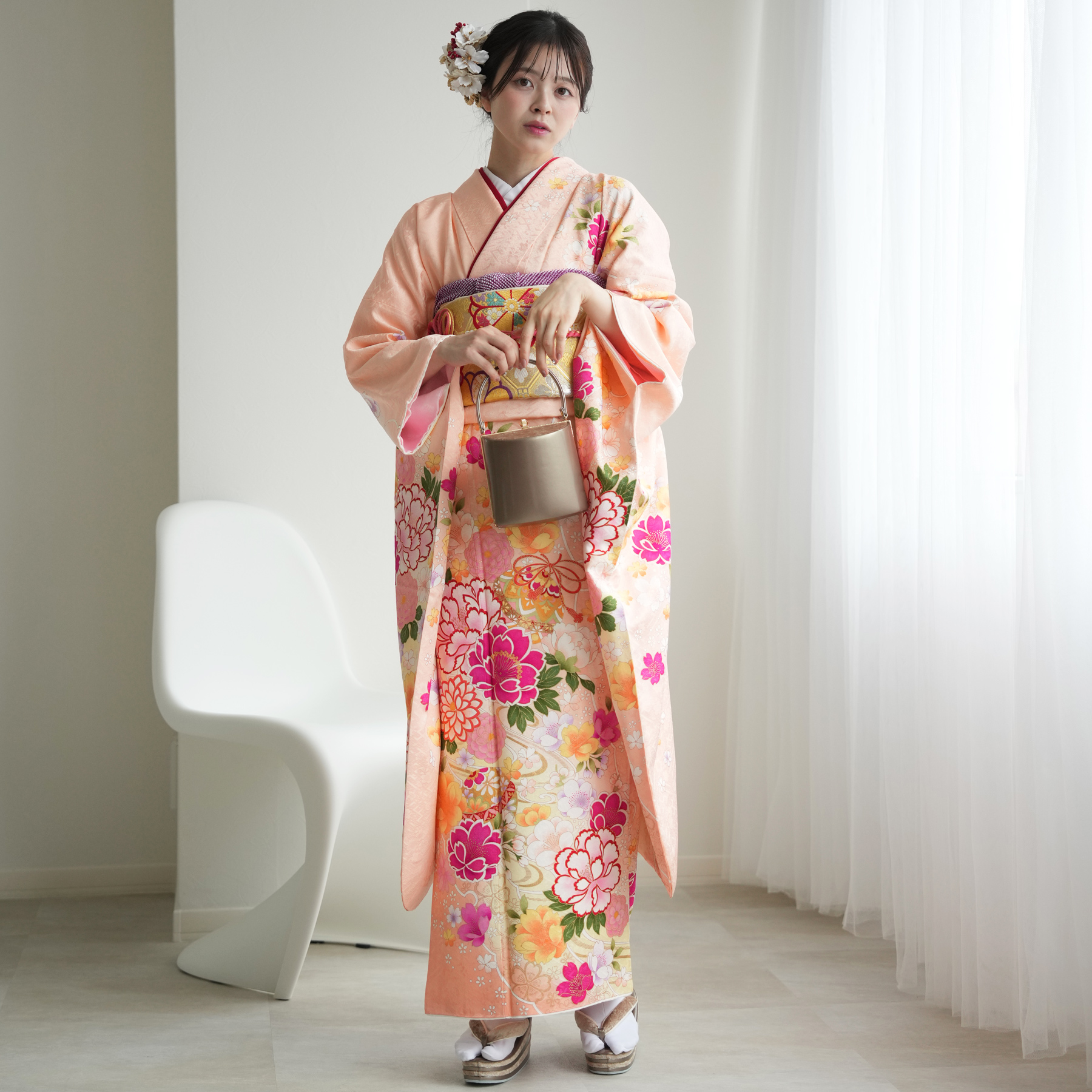 振袖 レンタル 成人式 21点セット レトロ 古典 結婚式 結納 前撮り