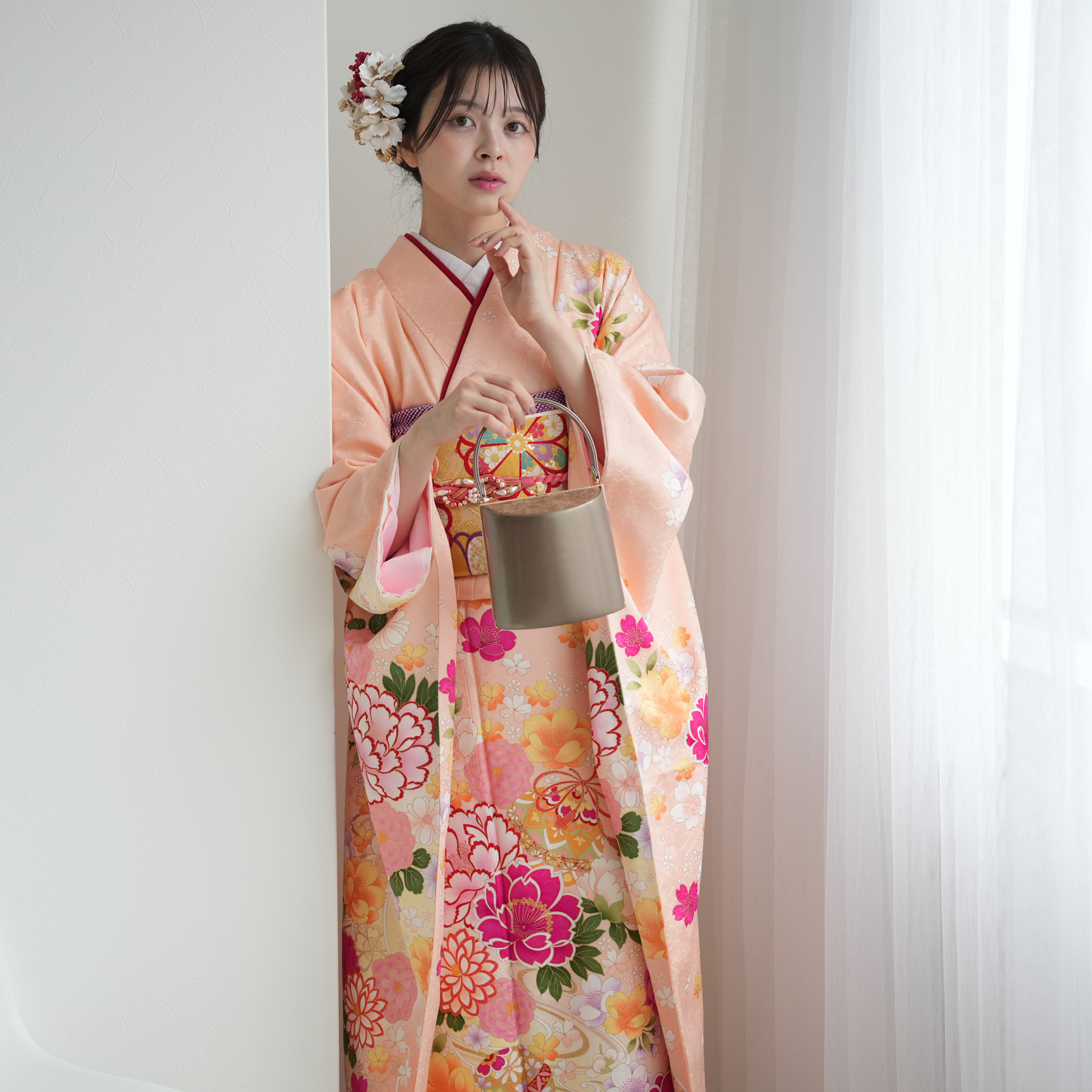 振袖 レンタル 成人式 21点セット レトロ 古典 結婚式 結納 前撮り