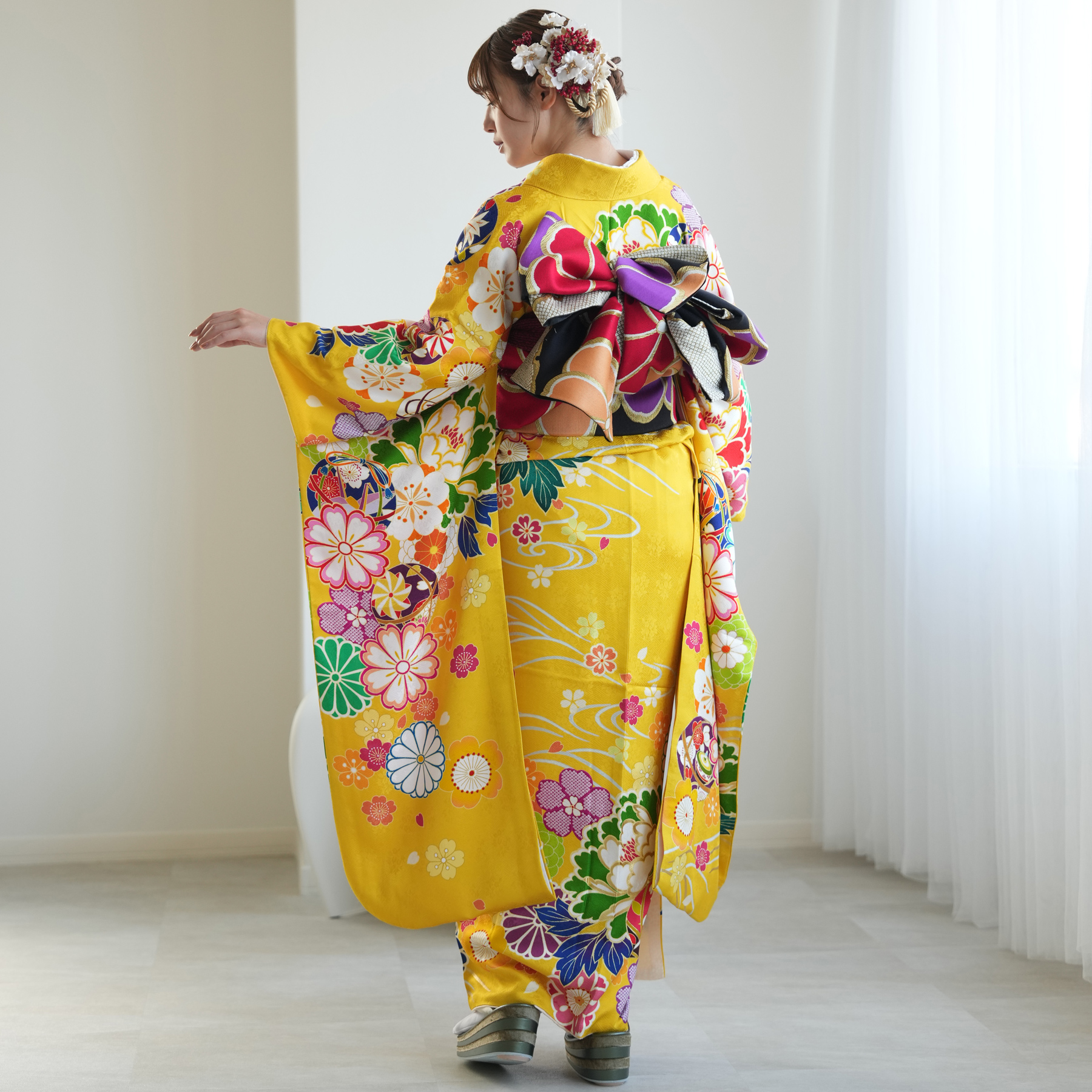 振袖 レンタル 成人式 21点セット レトロ 古典 結婚式 結納 前撮り