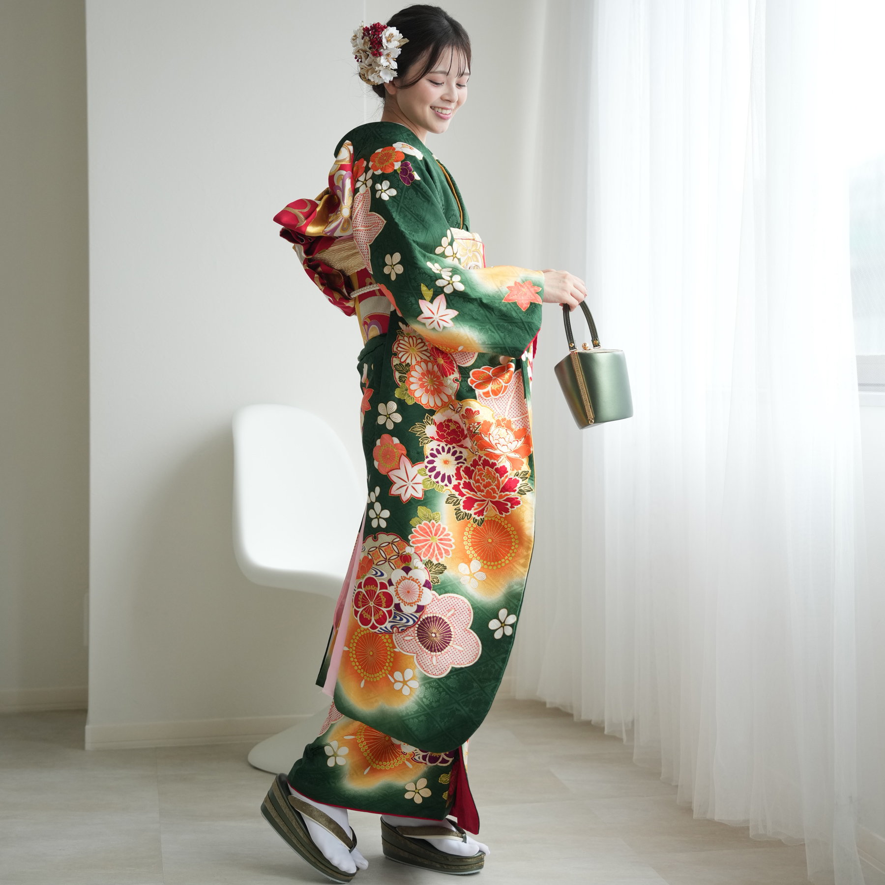 振袖 レンタル 成人式 21点セット レトロ 結婚式 結納 前撮り 成人式