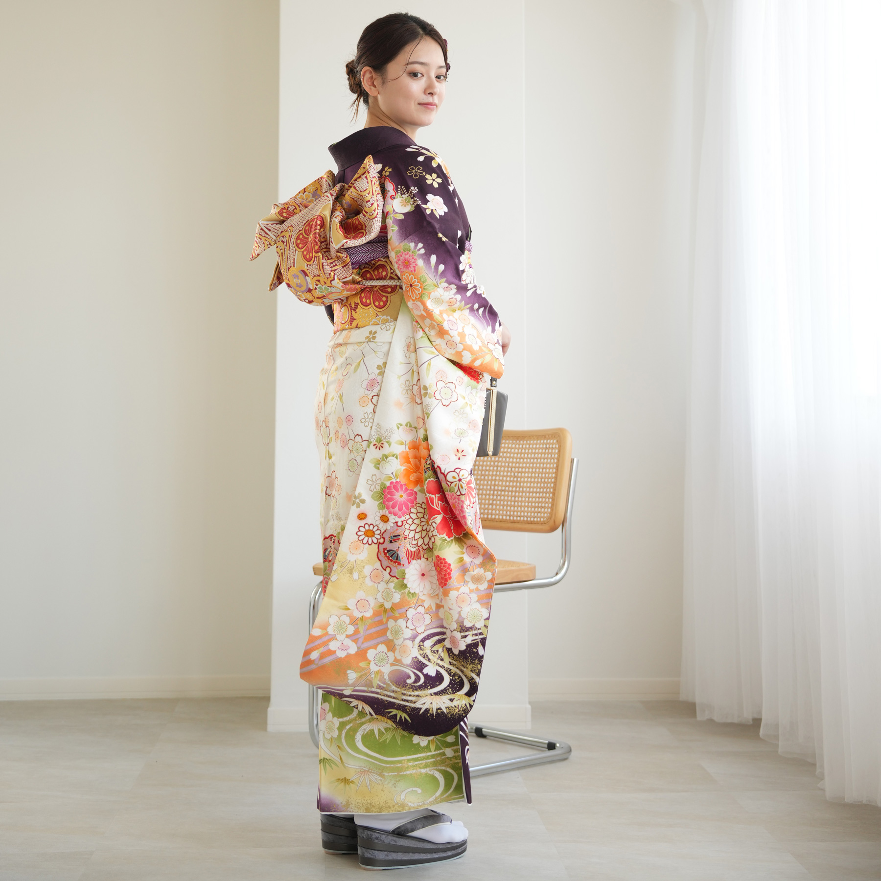 振袖 レンタル 成人式 21点セット レトロ 古典 結婚式 結納 前撮り