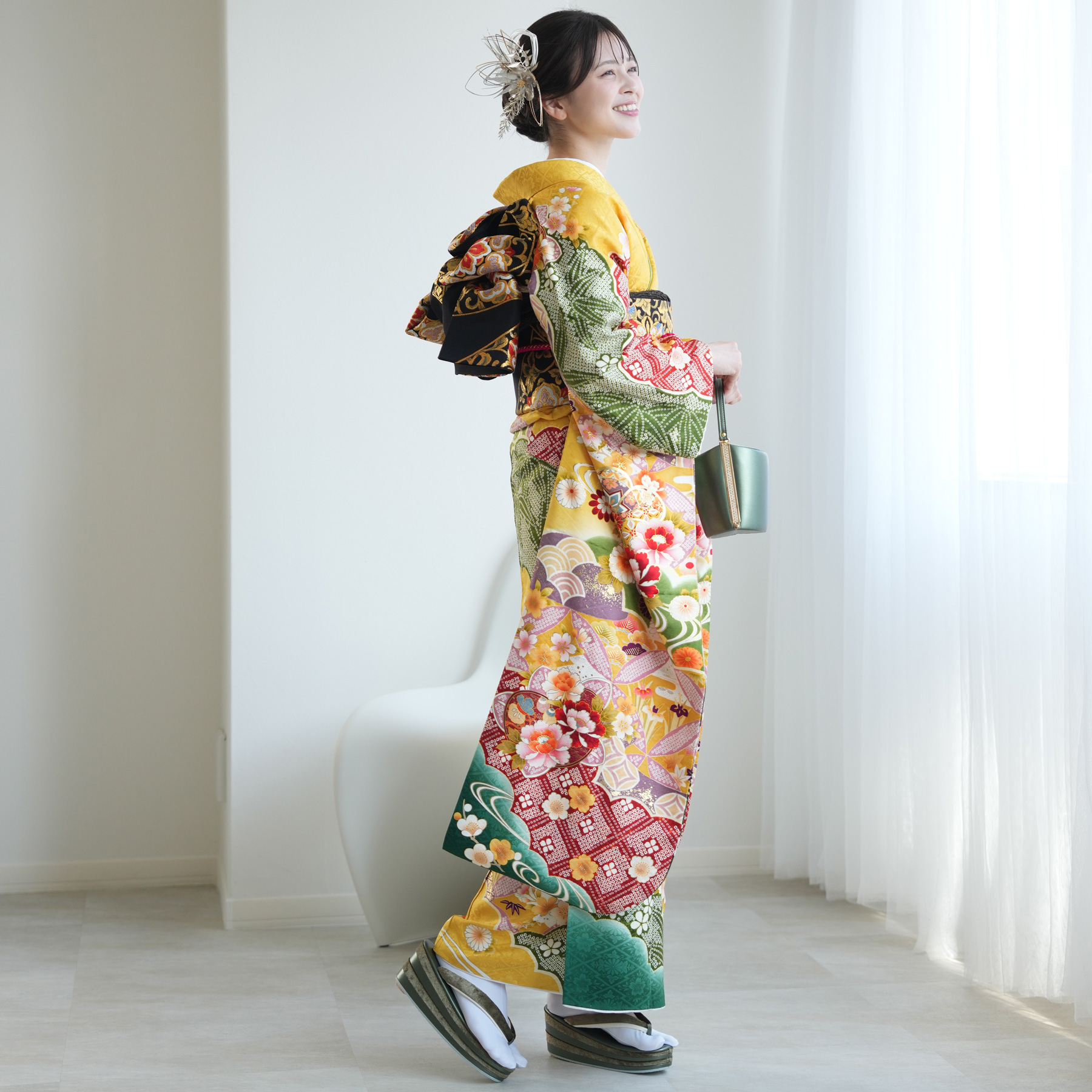 振袖 レンタル 成人式 21点セット レトロ 古典 結婚式 結納 前撮り