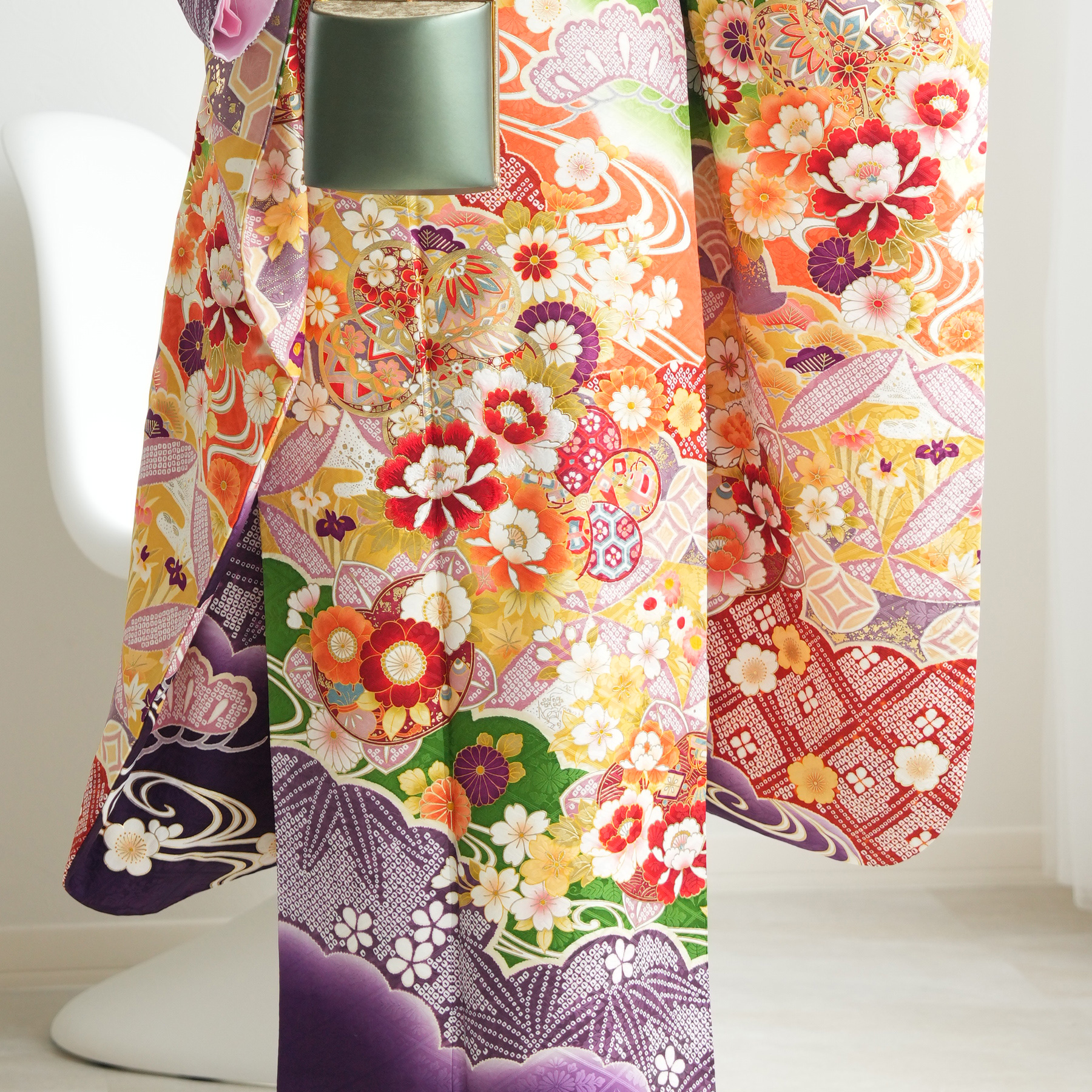 振袖 レンタル 成人式 21点セット レトロ 古典 結婚式 結納 前撮り