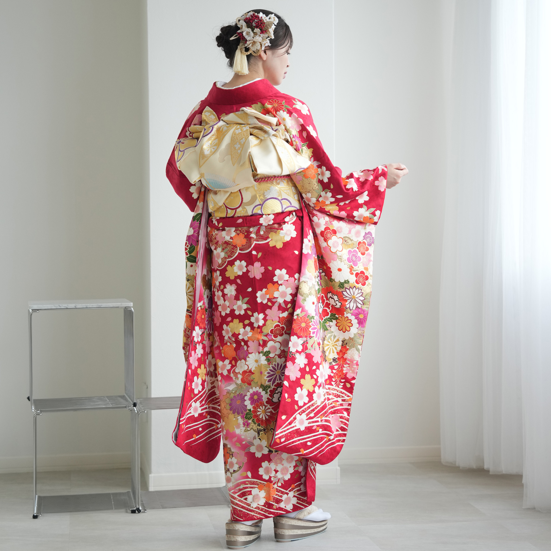 振袖 レンタル 成人式 21点セット レトロ 成人式セット フルセット