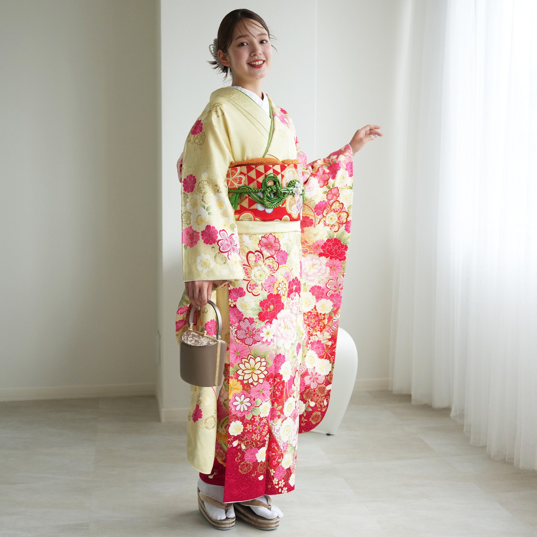 振袖 レンタル 成人式 21点セット レトロ 古典 結納 前撮り 成人式