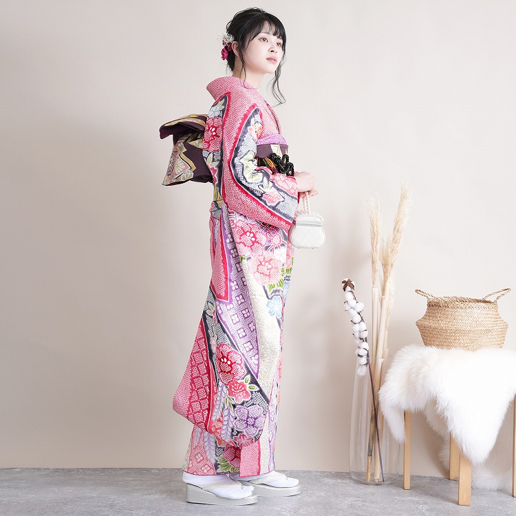 振袖　成人式　結婚式　前撮り　振袖セット 振袖 レンタル 成人式 21点セット レトロ 古典 結婚式 結納 前撮り