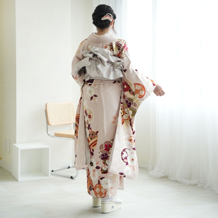 レンタル 振袖 成人式 結婚式 21点セット 古典柄 レトロ