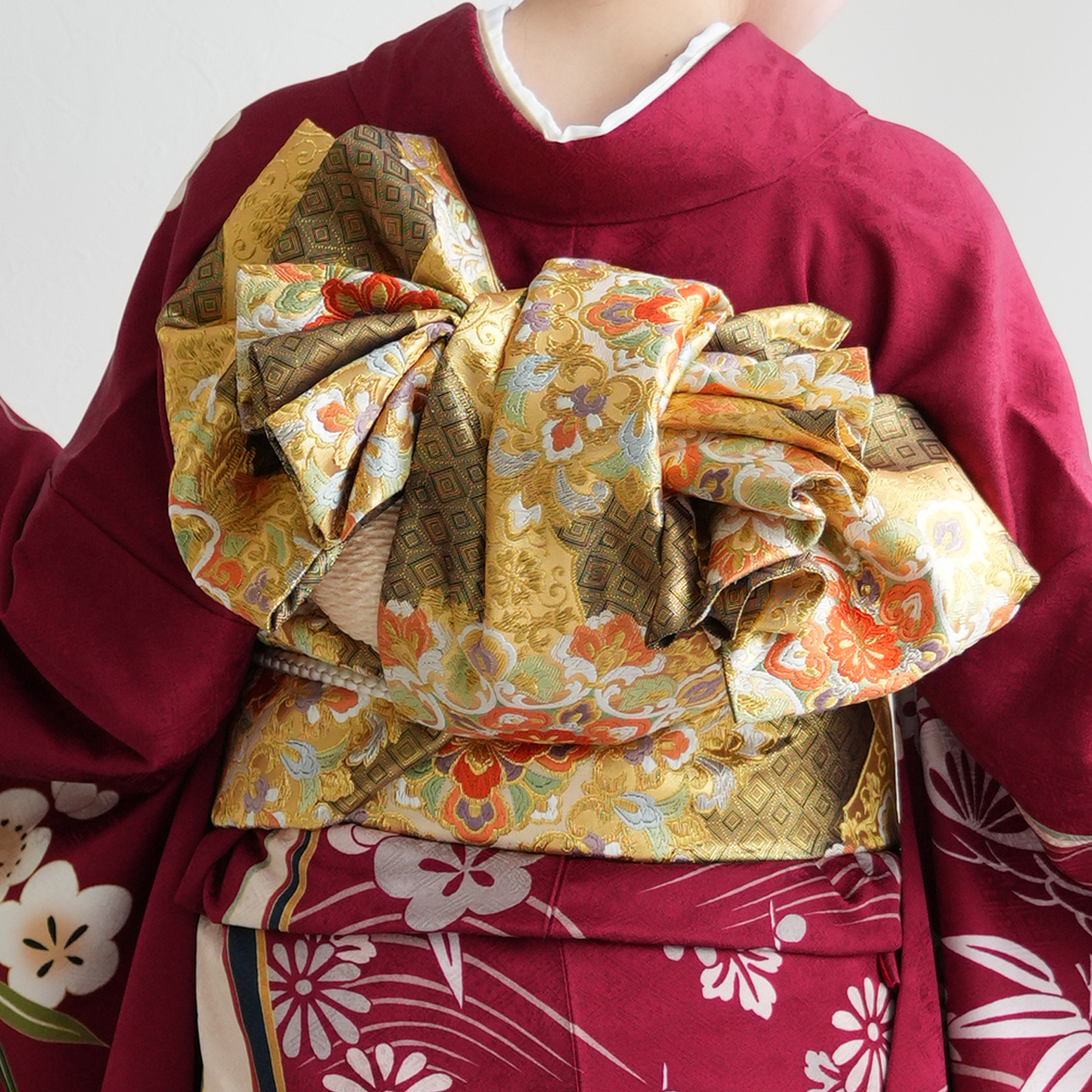 と  正絹   貴重な袋帯   成人式の振袖～訪問着まで＊ と 正絹 貴重な袋帯 成人式の振袖～訪問着まで＊の通販 by りつこ's