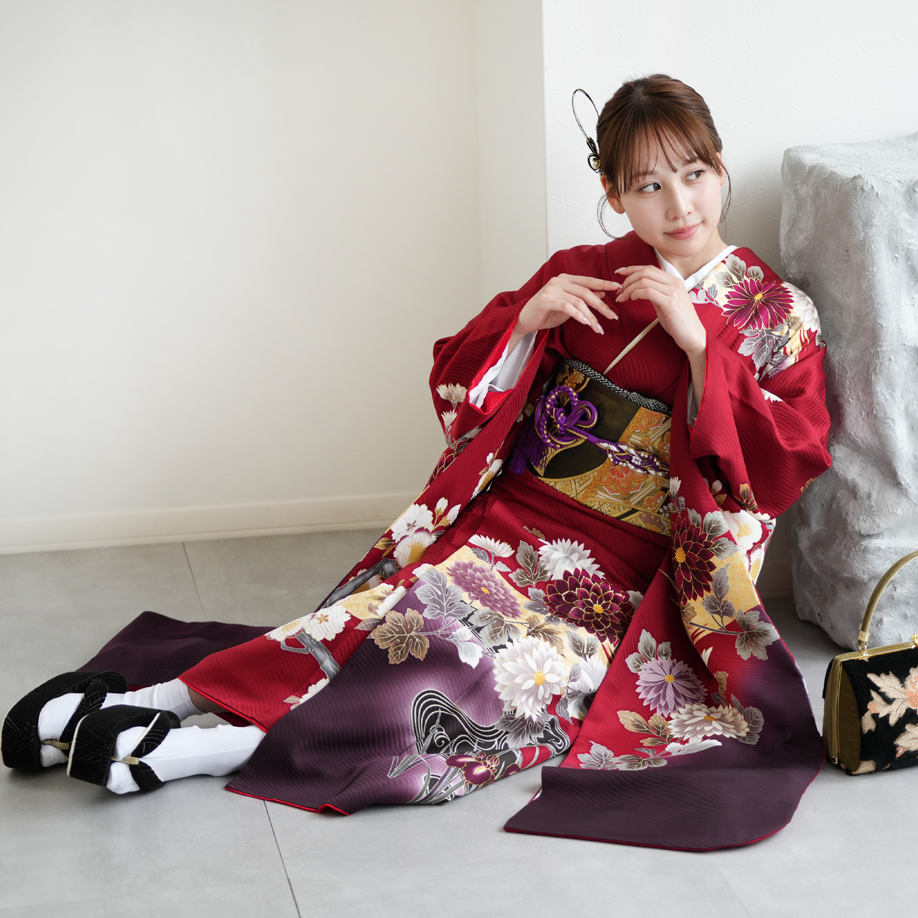 振袖 21点セット（ kimono furisode ）