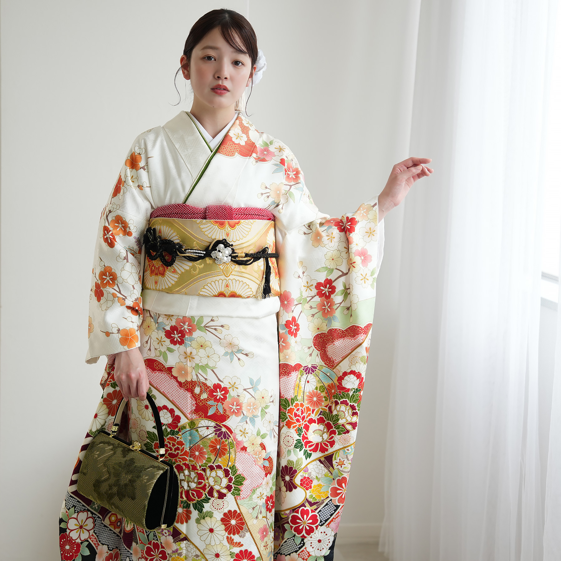 振袖 21点セット（ kimono furisode ）