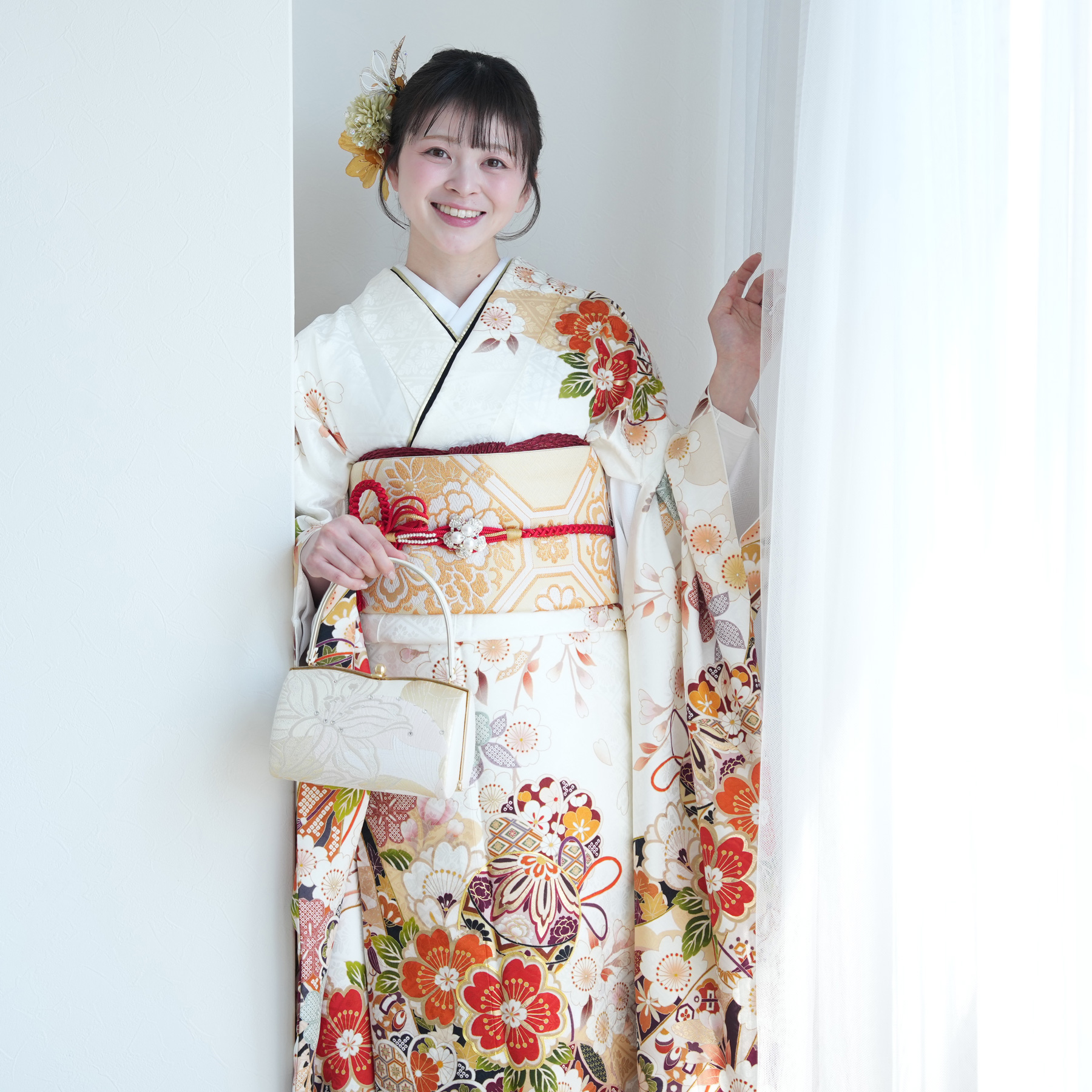 振袖 21点セット（ kimono furisode ）